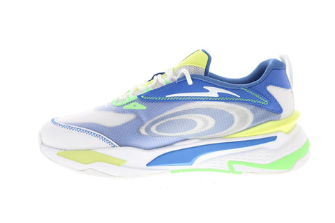 Puma RS-Fast Paradise 38262201 Mens Blue Canvas Lifestyle Sneakers Shoes