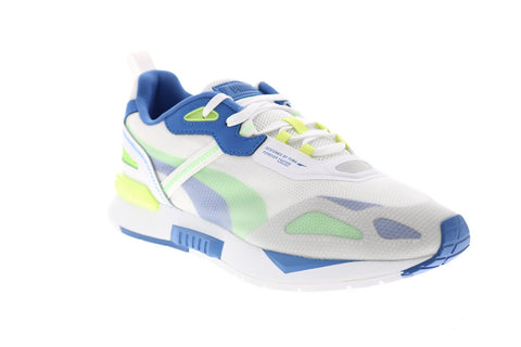 Puma Mirage Tech Paradise 38262301 Mens White Canvas Lifestyle Sneakers Shoes