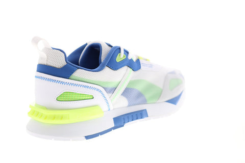 Puma Mirage Tech Paradise 38262301 Mens White Canvas Lifestyle Sneakers Shoes