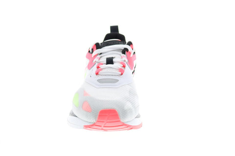 Puma Mirage Tech Paradise 38262302 Mens White Canvas Lifestyle Sneakers Shoes