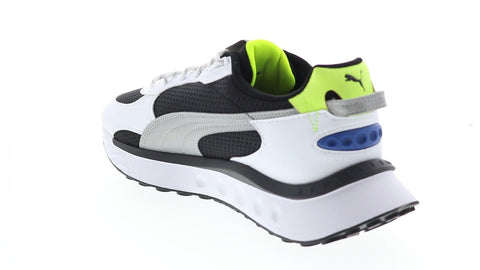 Puma Wild Rider JTS 38264601 Mens Black Synthetic Lifestyle Sneakers Shoes