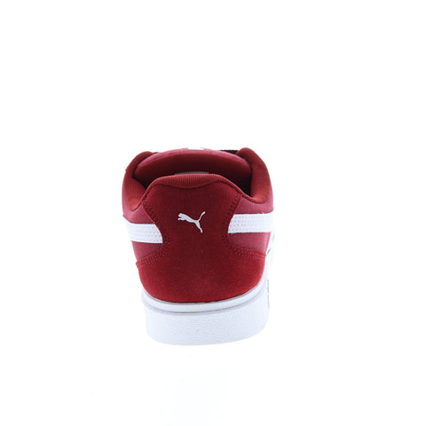 Puma C-Rey SD 38288001 Mens Red Suede Lace Up Lifestyle Sneakers Shoes