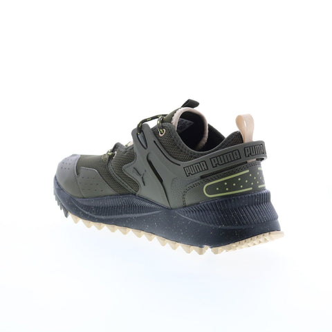 Puma Pacer Future Trail 38288414 Mens Green Synthetic Athletic Hiking Shoes