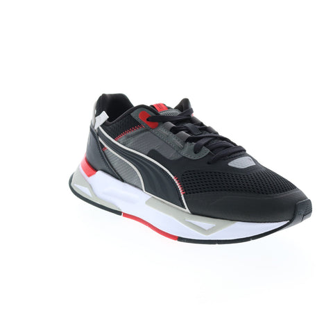 Puma Mirage Sport Tech 38310703 Mens Black Canvas Lifestyle Sneakers Shoes