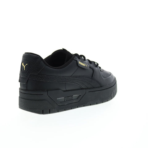 Puma Cali Dream 38315702 Womens Black Leather Lifestyle Sneakers Shoes