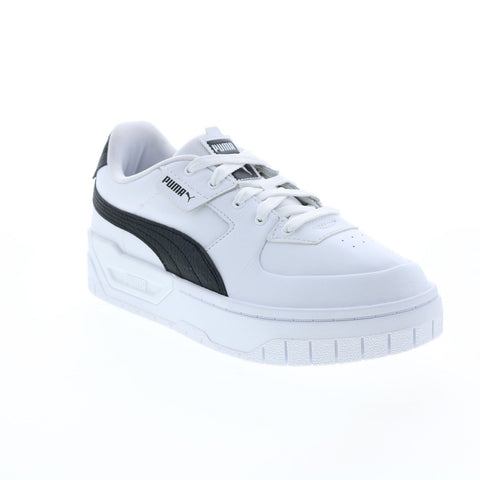 Puma Cali Dream LTH 38315704 Womens White Leather Lifestyle Sneakers Shoes