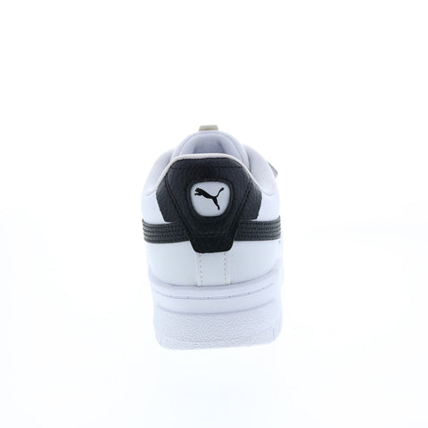 Puma Cali Dream LTH 38315704 Womens White Leather Lifestyle Sneakers Shoes