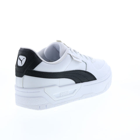 Puma Cali Dream LTH 38315704 Womens White Leather Lifestyle Sneakers Shoes