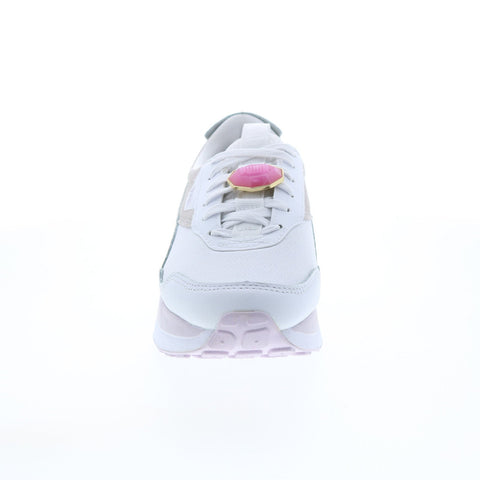 Puma Cruise Rider Crystal.G 38330101 Womens White Lifestyle Sneakers Shoes