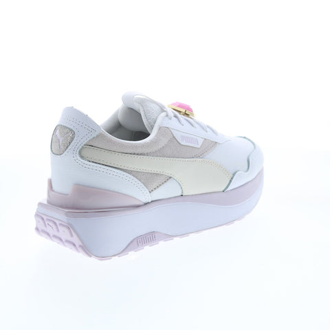Puma Cruise Rider Crystal.G 38330101 Womens White Lifestyle Sneakers Shoes