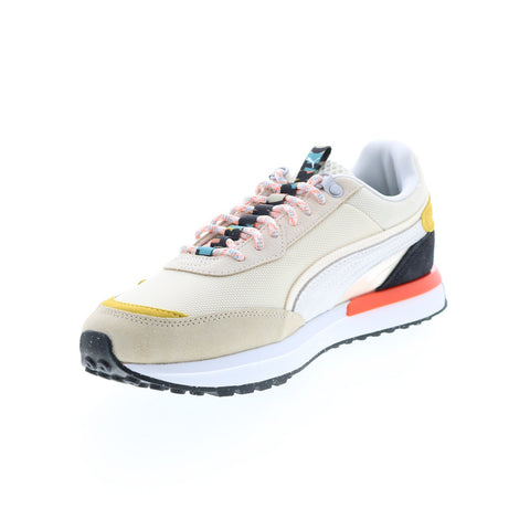 Puma City Rider HC 38336901 Mens Beige Canvas Lifestyle Sneakers Shoes