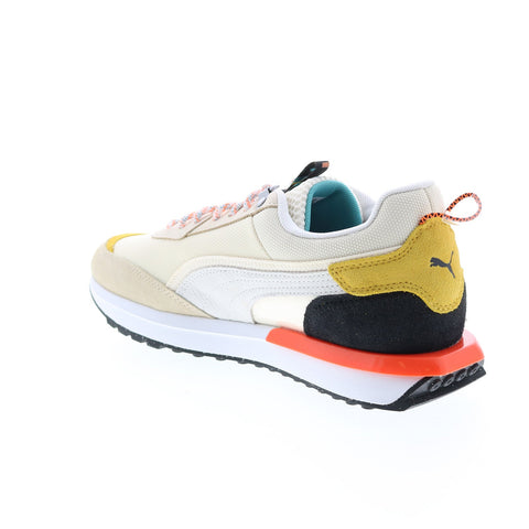 Puma City Rider HC 38336901 Mens Beige Canvas Lifestyle Sneakers Shoes