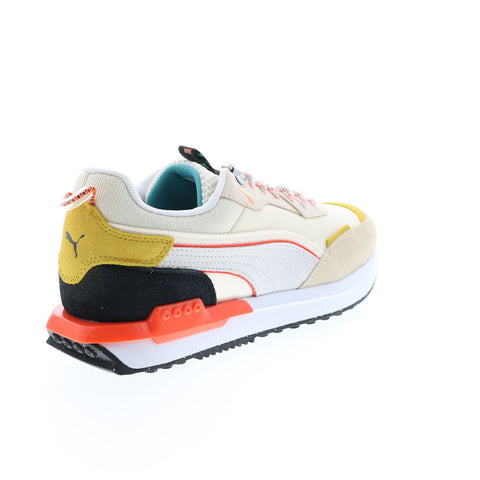 Puma City Rider HC 38336901 Mens Beige Canvas Lifestyle Sneakers Shoes
