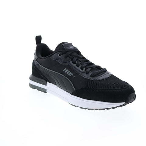 Puma Puma R22 38346201 Mens Black Synthetic Lifestyle Sneakers Shoes