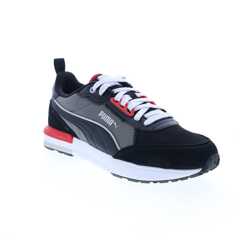 Puma R22 38346216 Mens Black Synthetic Lifestyle Sneakers Shoes