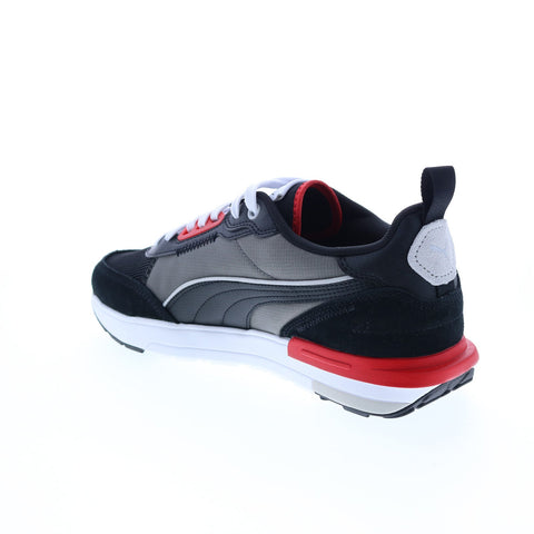 Puma R22 38346216 Mens Black Synthetic Lifestyle Sneakers Shoes