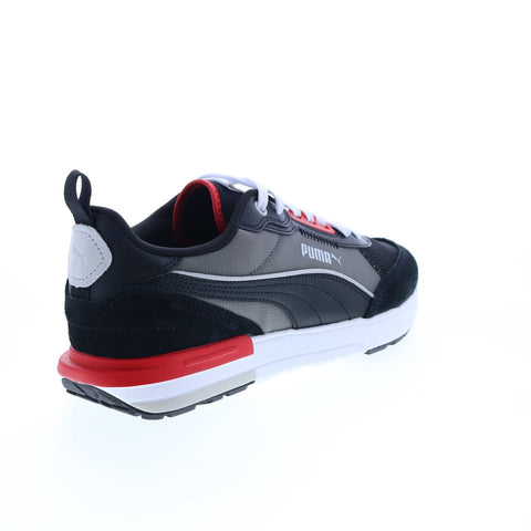 Puma R22 38346216 Mens Black Synthetic Lifestyle Sneakers Shoes