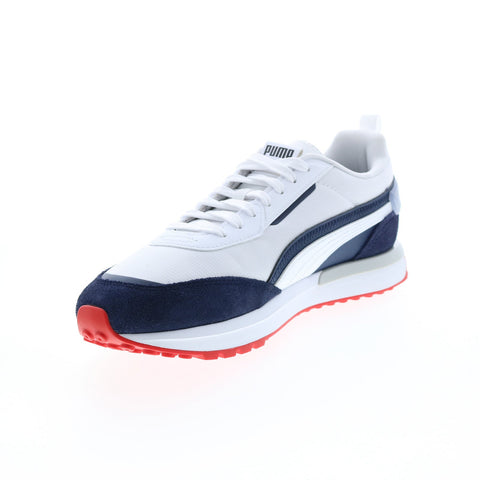 Puma City Rider Gradient 38370301 Mens White Lifestyle Sneakers Shoes