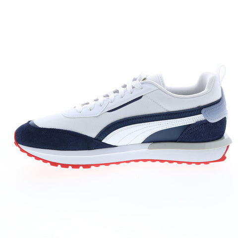 Puma City Rider Gradient 38370301 Mens White Lifestyle Sneakers Shoes
