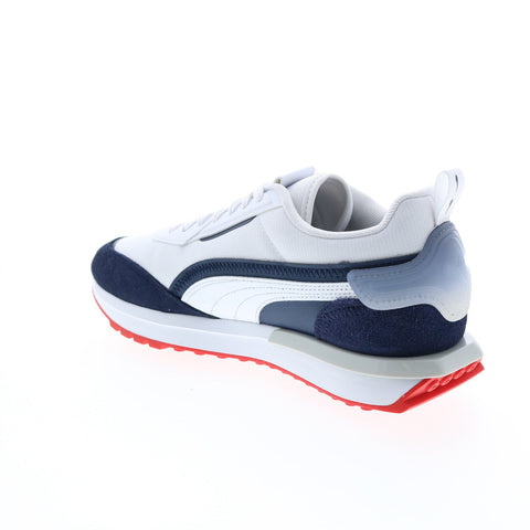 Puma City Rider Gradient 38370301 Mens White Lifestyle Sneakers Shoes