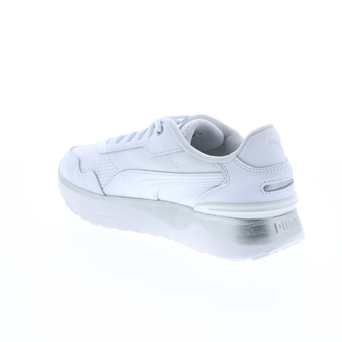 Puma R78 Voyage Premium L 38383801 Womens White Lifestyle Sneakers Shoes