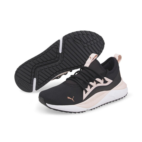 Puma Pacer Future Allure 38463601 Womens Black Lifestyle Sneakers Shoes