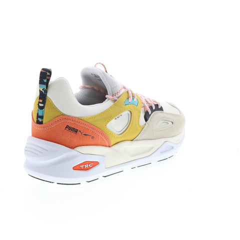 Puma TRC Blaze HC 38496201 Mens Beige Canvas Athletic Basketball Shoes