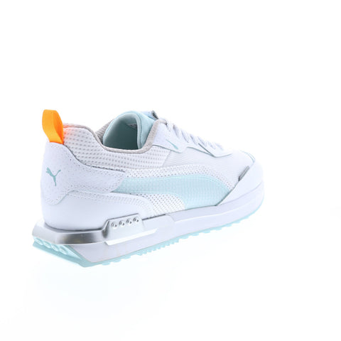 Puma City Rider PPE 38548801 Mens White Leather Lifestyle Sneakers Shoes