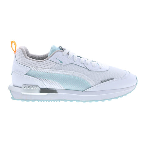 Puma City Rider PPE 38548801 Mens White Leather Lifestyle Sneakers Shoes