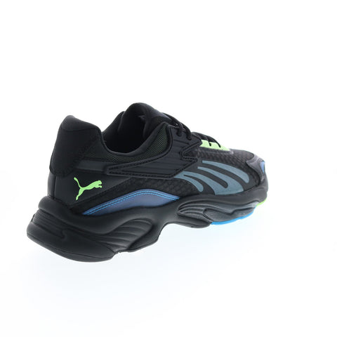 Puma RS-C LS 38566101 Mens Black Canvas Lace Up Lifestyle Sneakers Shoes