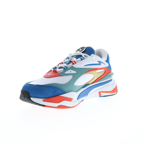 Puma RS-Fast GO For 38579601 Mens Black Leather Lifestyle Sneakers Shoes