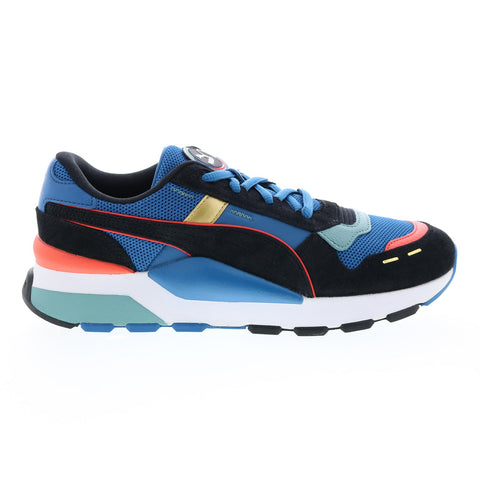 Puma RS 2.0 GO For 38581001 Mens Blue Leather Lifestyle Sneakers Shoes