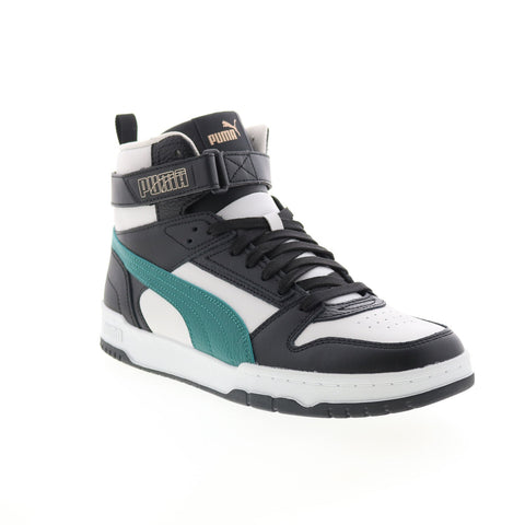 Puma RBD Game 38583919 Mens Black Leather Lace Up Lifestyle Sneakers Shoes