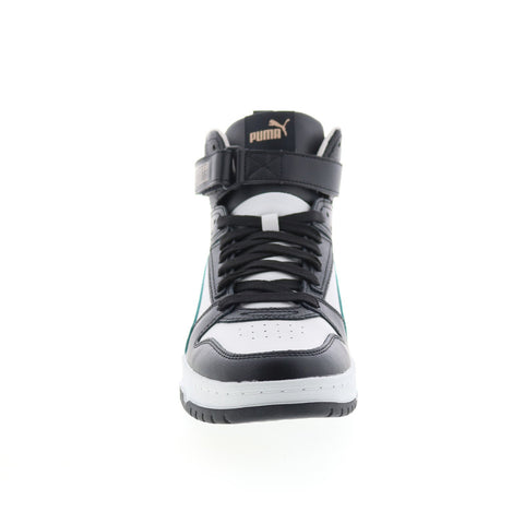 Puma RBD Game 38583919 Mens Black Leather Lace Up Lifestyle Sneakers Shoes