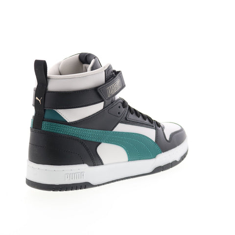 Puma RBD Game 38583919 Mens Black Leather Lace Up Lifestyle Sneakers Shoes