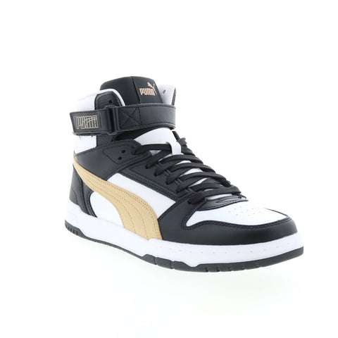 Puma RBD Game 38583921 Mens White Leather Lace Up Lifestyle Sneakers Shoes