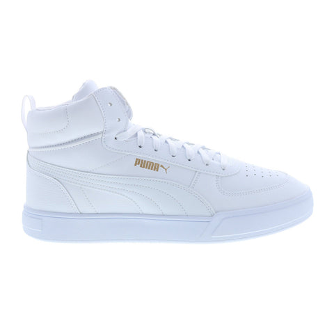 Puma Caven Mid 38584301 Mens White Synthetic Lifestyle Sneakers Shoes
