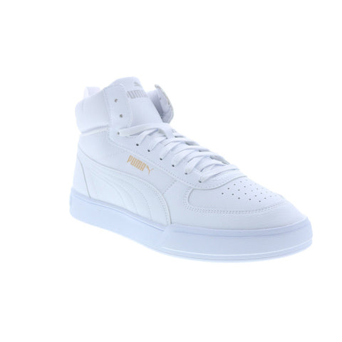 Puma Caven Mid 38584301 Mens White Synthetic Lifestyle Sneakers Shoes
