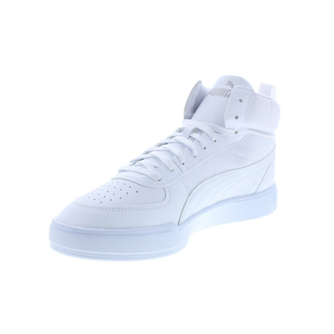 Puma Caven Mid 38584301 Mens White Synthetic Lifestyle Sneakers Shoes