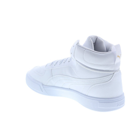 Puma Caven Mid 38584301 Mens White Synthetic Lifestyle Sneakers Shoes