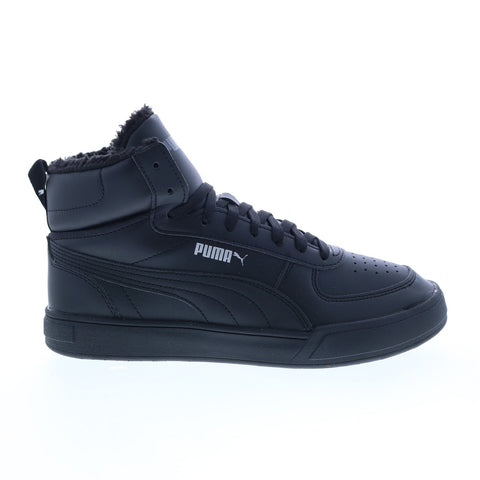 Puma Caven Mid Winter 38584401 Mens Black Synthetic Lifestyle Sneakers Shoes