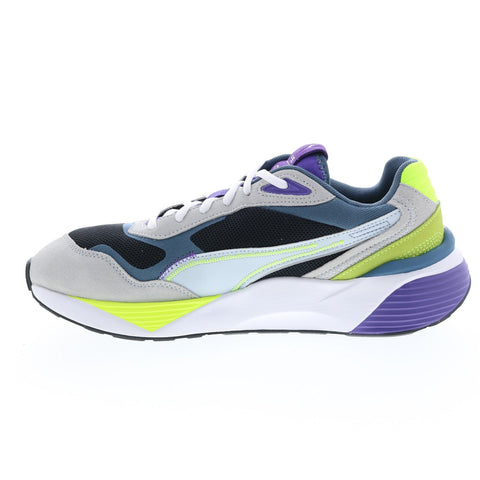 Puma RS-Metric 38616903 Mens Black Suede Lifestyle Sneakers Shoes