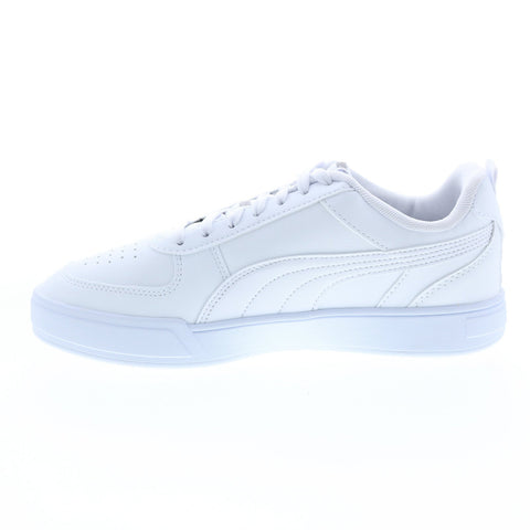 Puma Puma Caven Tape 38638101 Mens White Synthetic Lifestyle Sneakers Shoes