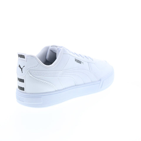Puma Puma Caven Tape 38638101 Mens White Synthetic Lifestyle Sneakers Shoes