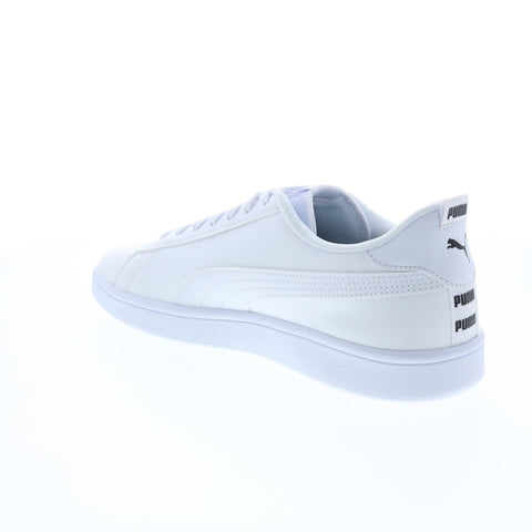 Puma Puma Smash V2 Tape 38639701 Mens White Synthetic Lifestyle Sneakers Shoes