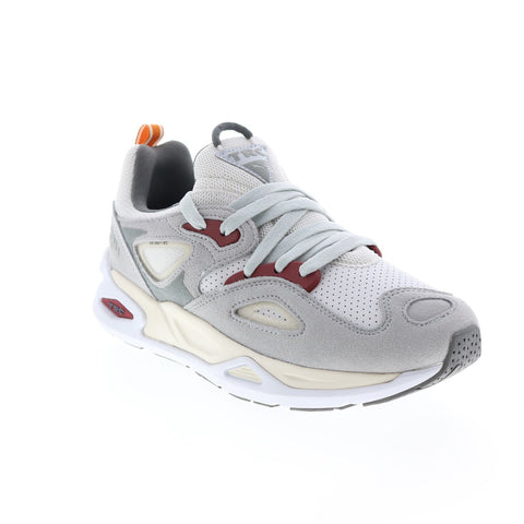 Puma TRC Blaze IVY League 38643202 Mens Gray Suede Lifestyle Sneakers Shoes