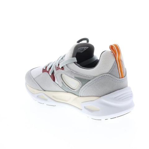 Puma TRC Blaze IVY League 38643202 Mens Gray Suede Lifestyle Sneakers Shoes