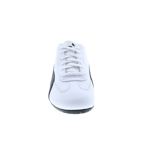Puma Speedcat Shield Leather 38705401 Mens White Leather Motorsport Sneakers Shoes