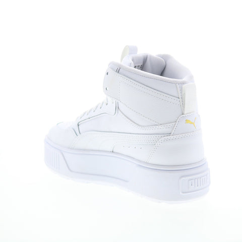 Puma Karmen Rebelle Mid 38721301 Womens White Lifestyle Sneakers Shoes