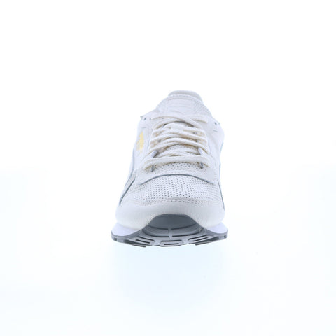 Puma RX 737 PRM 38725601 Mens Beige Leather Lifestyle Sneakers Shoes